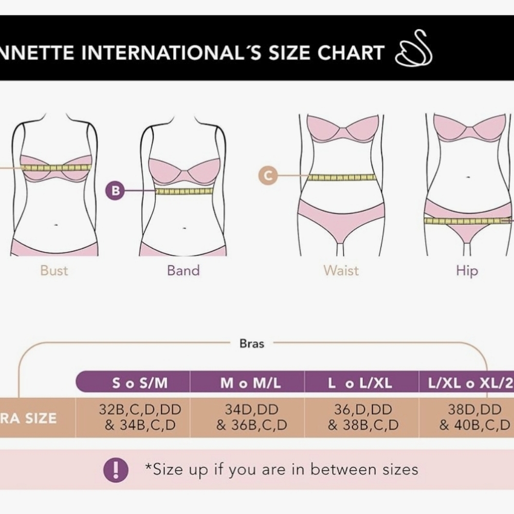 NWT Annette Post Surgical No Wire Bra 34C Beige - Picture 7 of 7